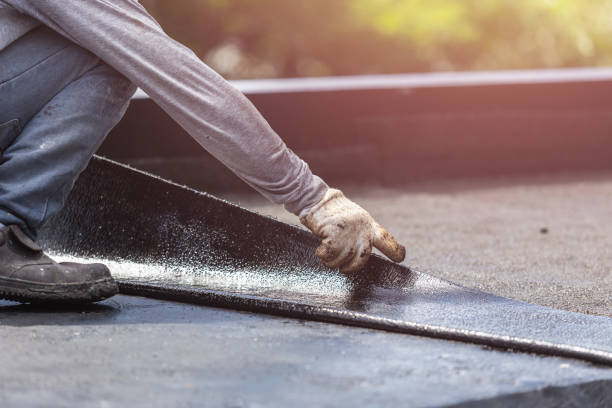 Professional Basement Waterproofing technician working in Sparta, WI